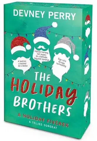 Romantická beletria The Holiday Brothers – A Holiday fivérek - Éldekorált kiadás - Devney Perry