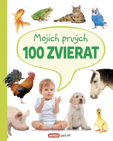 Leporelá, krabičky, puzzle knihy Mojich prvých 100 zvierat