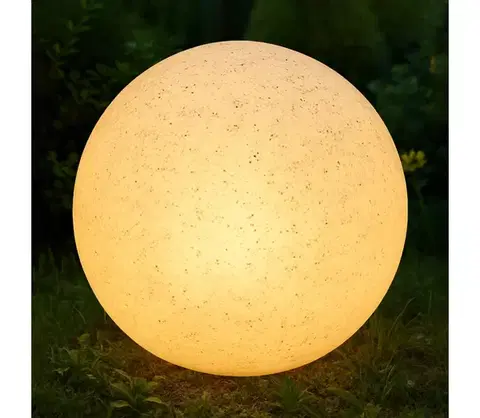 Záhradné lampy  Vonkajšie dekoračné svietidlo LUMISTONE 1xE27/15W/230V IP65 priemer 38 cm LO-1.1/L