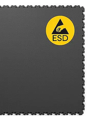 ESD FORTELOCK ESD Koža Čierna