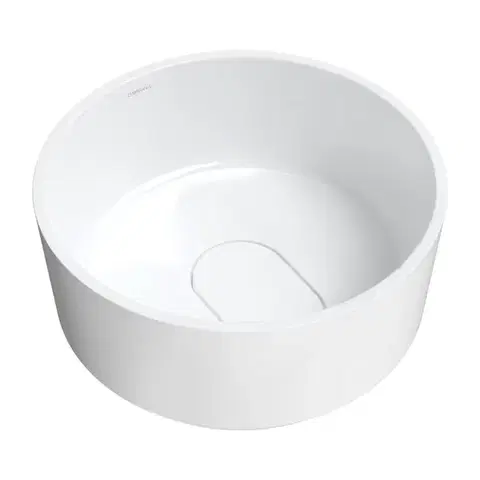 Umývadlá OMNIRES - CADENCE M+ umývadlo na dosku, o42 cm biela lesk /BP/ CADENCER420BP