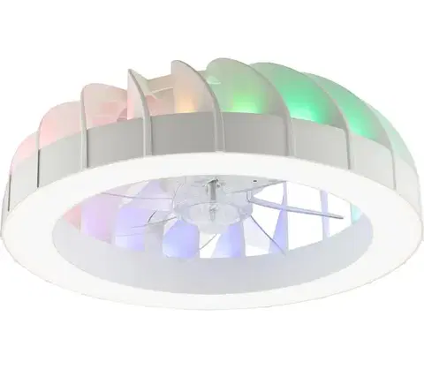Ventilátory Brilliant - LED RGBW stropný látor FANORA LED/30W/230V + DO G81080/05