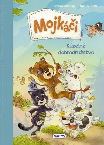 Príprava do školy, pracovné zošity Mojkáči 1: Kúzelné dobrodružstvo - Sabine Städing,Nadine Reitzová,Radka Smržová