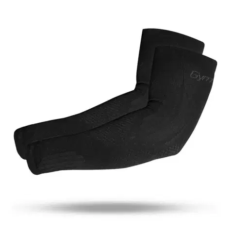 Bandáže na cvičenie GymBeam Kompresné návleky na ruky Black  SS