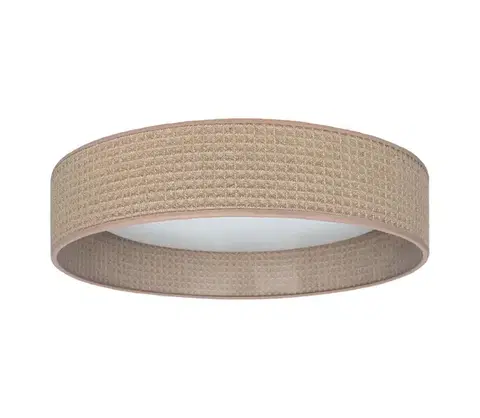 Svietidlá BRILAGI - stmievateľné LED svietidlo, veľké, 24 W/230 V, 3000–6000 K, priemer 45 cm, béžové WT + diaľkové ovládanie 8590828056065