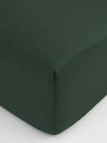 Plachty MKLozkoviny.sk Saténová plachta Diana 140 × 200 cm - tmavo zelená