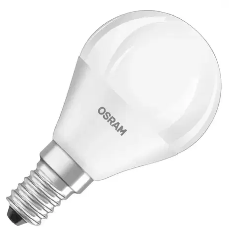 Vnútorné osvetlenie Žiarovka LED OSRAM P40 E14 4,9W 2700K