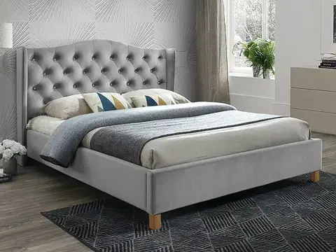 Postele Posteľ ASPEN VELVET 160 Signal