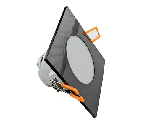 Svietidlá Greenlux LED Kúpeľňové podhľadové svietidlo LED/8W/230V 3000K IP65 čierna 