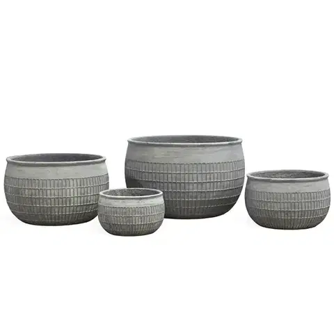 Záhrada Kvetináč 101495 antická čierna 37X22.5H