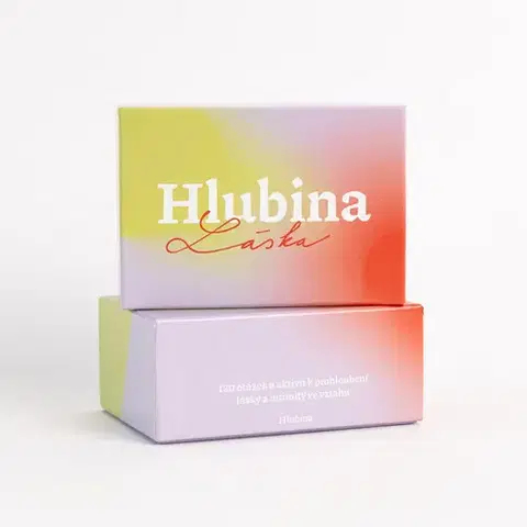 Komunikačné hry Werkstatt Lab s.r.o. Hra Hlubina & Láska (hra v češtine)