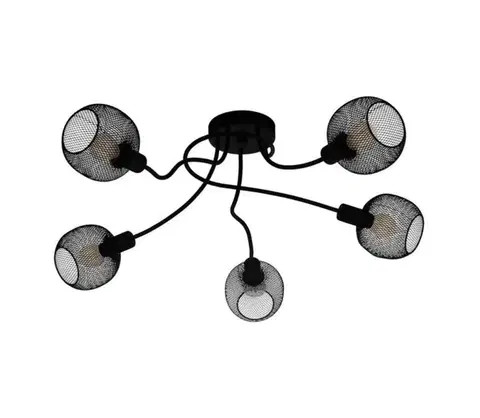 Svietidlá Eglo 43374 - Prisadený luster WRINGTON 1 5xE14/40W/230V 43374
