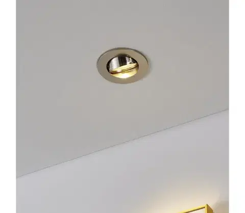 Svietidlá Eglo 902258 - LED podhľadové bodové svietidlo BARRANCO 1xGU10/4,5W/230V chróm 902258