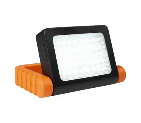 LED osvetlenie  LED Stmievateľný solárny nabíjací reflektor LED/10W/5V USB 6500K IP44 1800 mAh FCL-80144