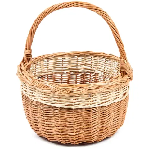 Úložné boxy Nákupný prútený košík Bolero, pr. 27 cm