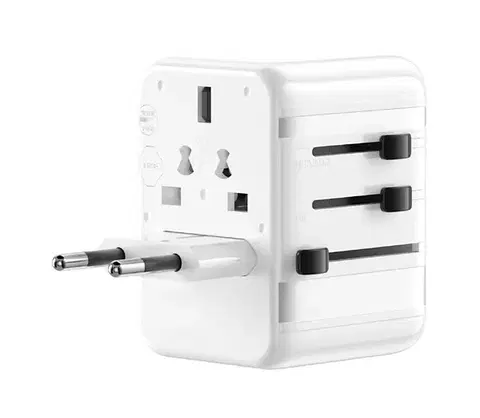 Predlžovacie káble Winner Group - cestovný rýchlonabíjací adaptér Power Delivery 20W biely WINCESTGAN20W