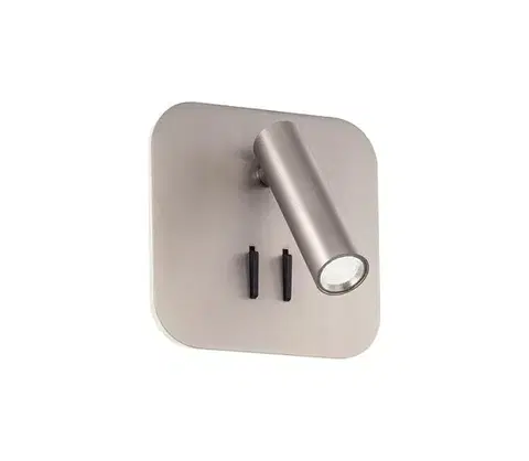 Svietidlá Redo 01-2978 - LED nástenné svietidlo QUDA LED/6W/230V + LED/3W CRI 90 chróm 01-2978