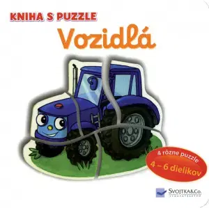 Leporelá, krabičky, puzzle knihy Vozidlá - kniha s puzzle - Vera Bruggemann