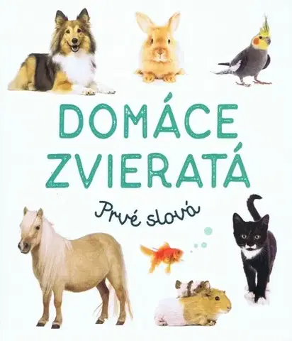 Leporelá, krabičky, puzzle knihy Domáce zvieratá - Prvé slová