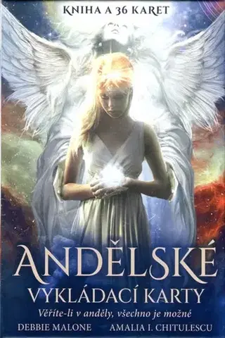 Veštenie, tarot, vykladacie karty Andělské vykládací karty - Debbie Malone