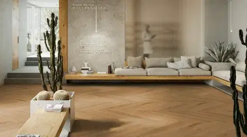 Creation 55 clic acoustic herringbone GERFLOR Creation 55 clic acoustic herringbone Aquinoah honey GERCAC55 1706