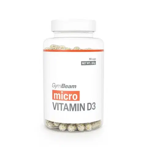 Vitamín D GymBeam Vitamín D3 2000 IU Long Lasting 90 tab.
