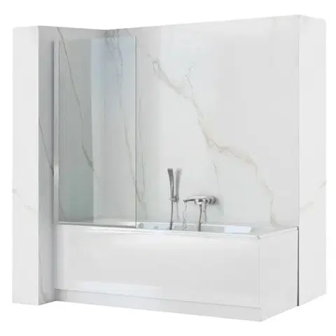 Sprchové dvere REA - Vaňová zástena LAGOS 70 Chrome REA-W5674