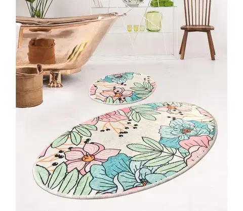 Svietidlá  SADA 2x Kúpeľňová predložka SPRING 60/100 cm pestrofarebná 359CHL2383