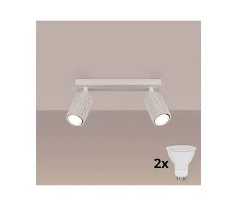 Svietidlá BRILAGI - LED bodové svietidlo CRESTO 2xGU10/10W/230V krémové BR.1599