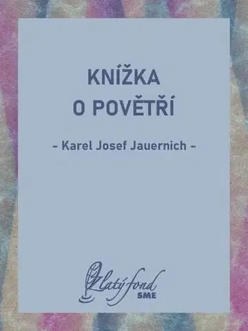 Poézia Knížka o povětří - Karel Josef Jauernich