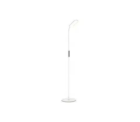 Lampy  Stmievateľná LED stojacia lampa TEILO LED/10W/230V 3000/4000/6500K biela + diaľkový ovládač 005232
