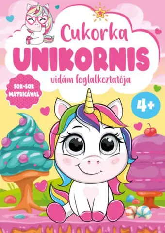 Pre deti a mládež - ostatné Cukorka unikornis vidám foglalkoztatója