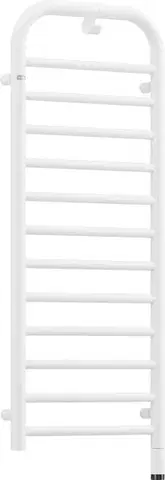 Radiátory do kúpeľne DEANTE - Silia bianco kúpeľňový radiátor, elektrický - výška 121 cm AGI_AG41E