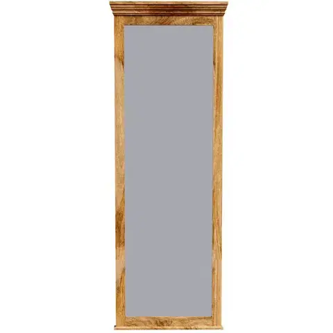 Zrkadlá Zrkadlo Guru 60x170 indický masív mango