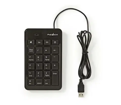 Klávesnice a myši  KBNM100BK - Numerická klávesnica USB KBNM100BK