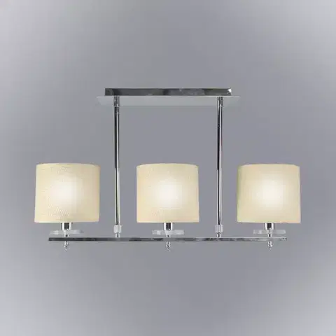 Moderné lampy do obývačky Estera Stropné svietidlo 3x40w E14 Chróm