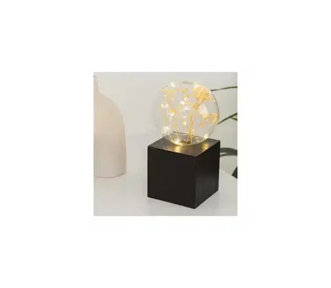 Lampy Atmosphera - LED stolová lampa MICRO LED/2xAAA antracitová 8590828169024