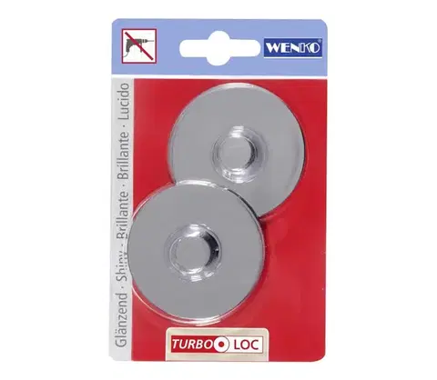 Svietidlá WENKO 20646100-Adaptér CLA+PREM+STYLE AD TL 6x1,4 cm lesklý chróm 20646100