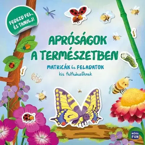 Pre deti a mládež - ostatné Apróságok a természetben - Matricák és feladatok kis felfedezőknek