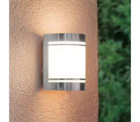 Záhradné lampy EGLO 30191 - vonkajšie nástenné svietidlo CERNO 1xE27/40W 30191