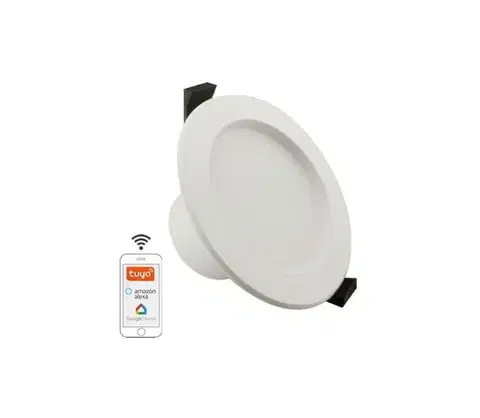 Svietidlá  LED Stmievateľné kúpeľňové svietidlo LED/10W/230V 3000K-6500K Wi-Fi Tuya IP44 LDL164W
