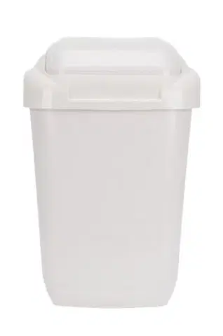 Odpadkové koše Kinekus Kôš na odpad preklápací, objem 15L, plastový, STANDARD, béžový mramor
