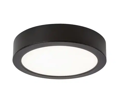 Svietidlá Rabalux 71212 - LED Stropné svietidlo SHAUN LED/24W/230V pr. 22 cm čierna 71212
