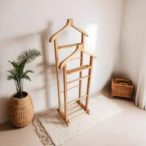 Nemý sluha Valet Stand Beta Double - Natural