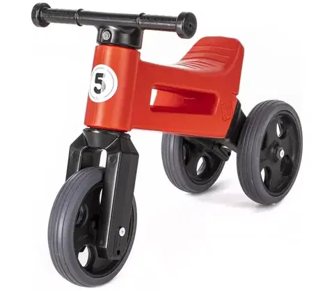 Odrážadlá Funny Wheels - Odrážadlo 2v1 RIDER SPORT červená/čierna 11408588