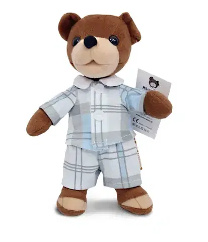 Plyšové a textilné zvieratká Plush Toy Factory Kolor-Plusz Plyšový medvedík Macko Uško 30 cm