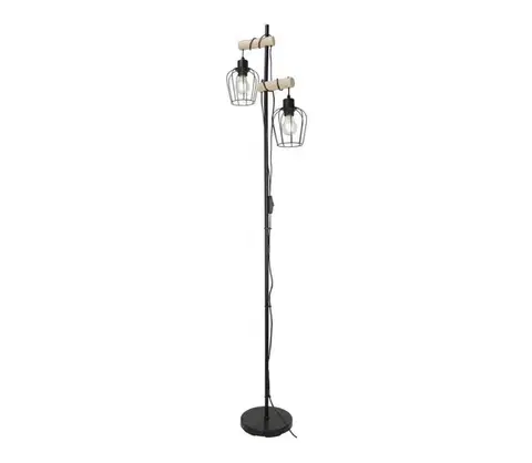 Lampy Rabalux 5246 - Stojacia lampa FABIAN 2xE27/40W/230V 5246