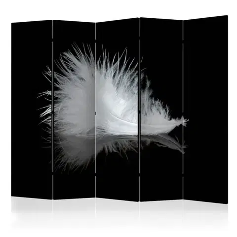 Paravány Paraván White feather Dekorhome