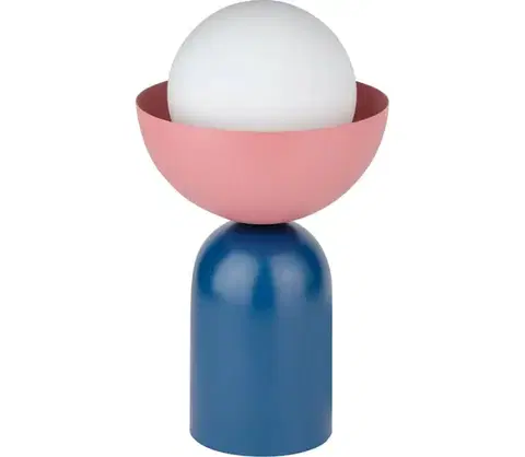 Lampy Osram - Stolná lampa DECOR BOWL 1xE14/25W/230V modrá/ružová 4058075847026