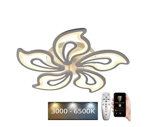 Svietidlá  LED Stmievateľný prisadený luster LED/125W/230V 3000-6500K + DO J3316/W
